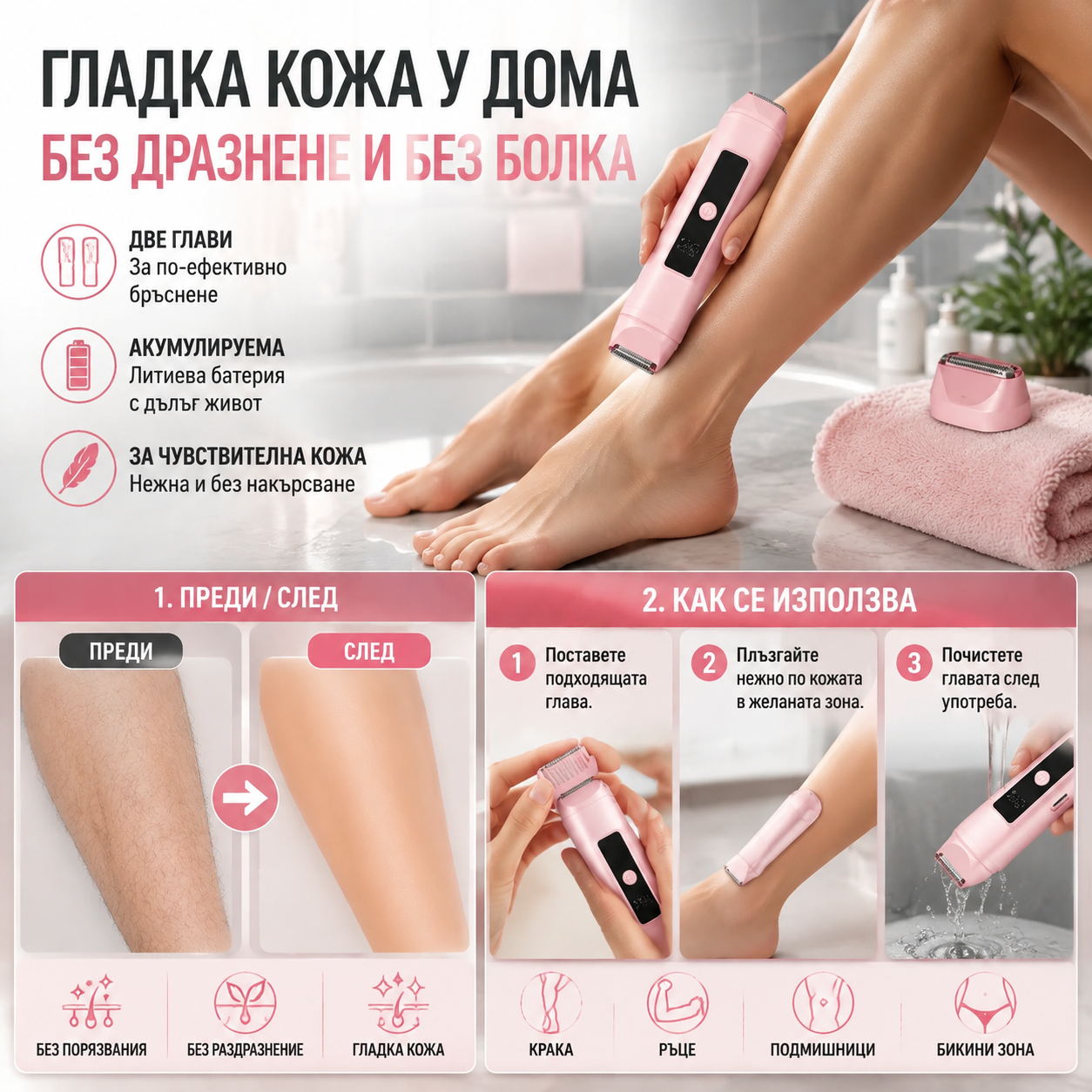 Уред За Тяло SilkyTrim™